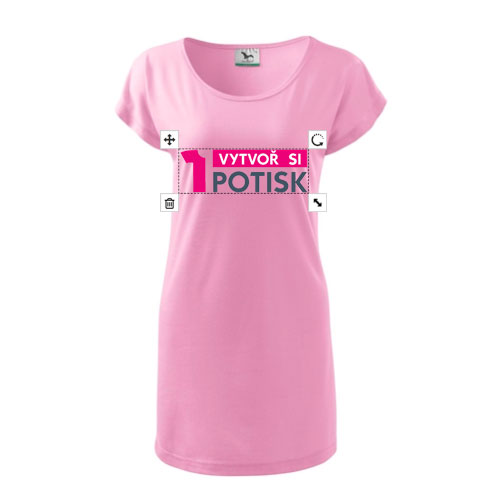 Damenkleid / T-Shirt LOVE 1 Damenkleid eigener Druck