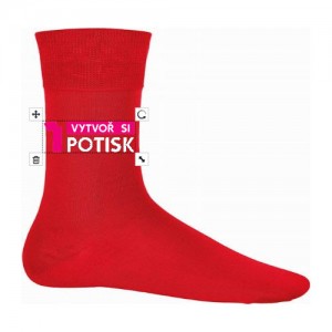 Socken mit eigenem Druck