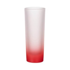Mattes Glas mit Farbverlauf