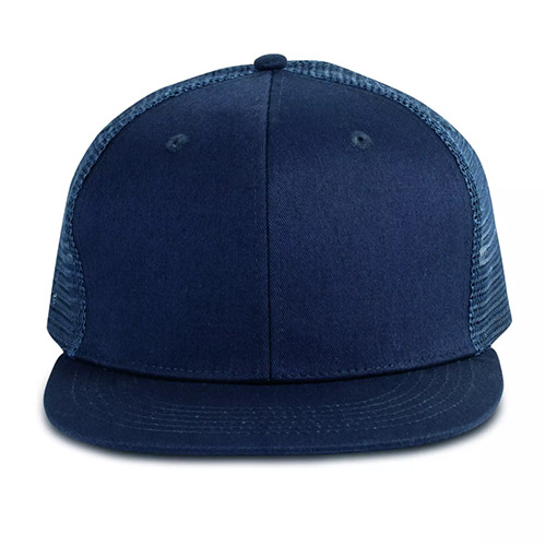 Trucker Cap mit flachem Schirm