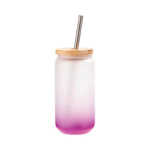 mattes glas 550 ml