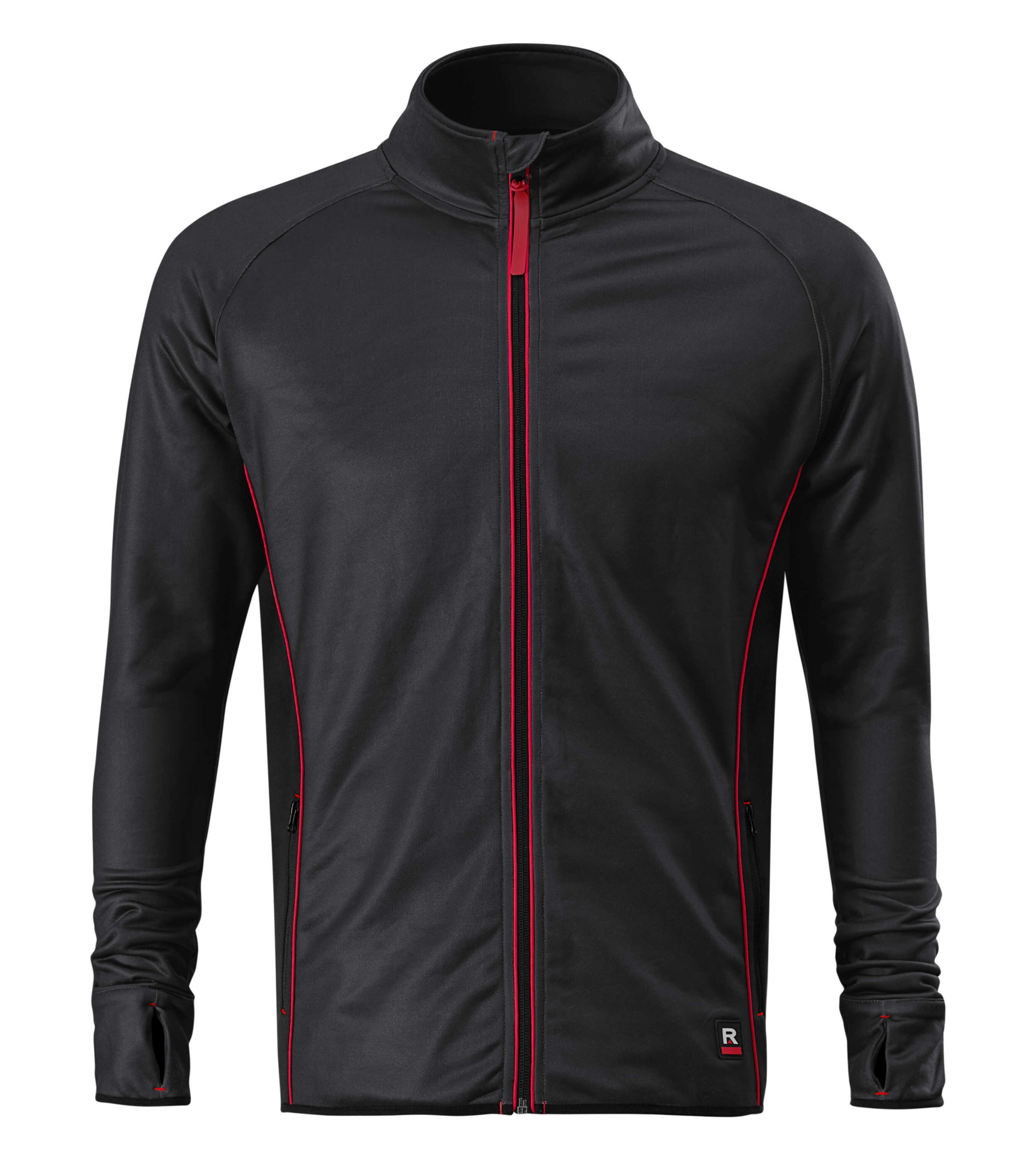 Stretch-Fleece Herrenjacke 1 Druck auf Produkt Jacke Microfleece - günstiger Jackendruck