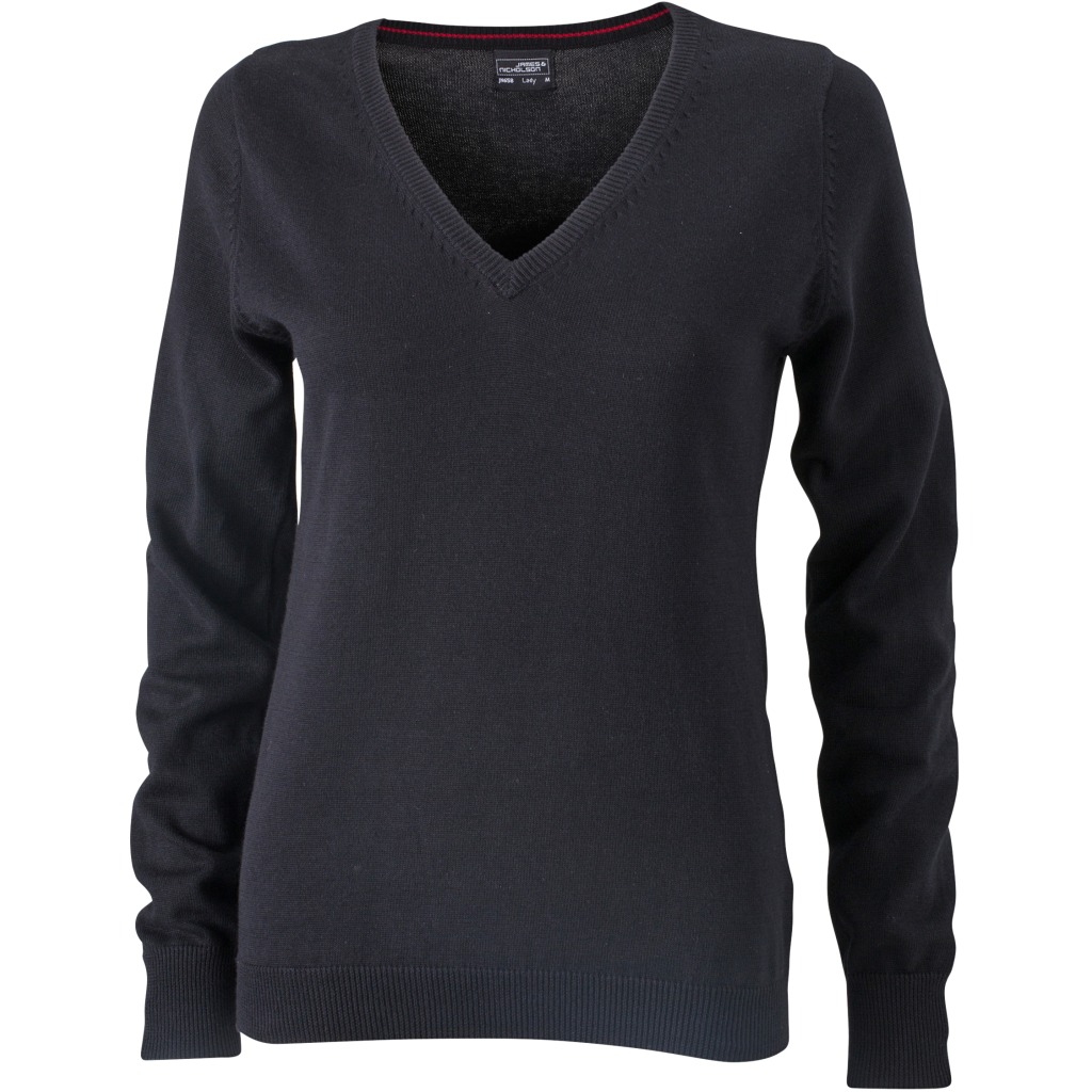 Damenpullover mit V-Ausschnitt Daiber | JN 658 1 Damenpullover