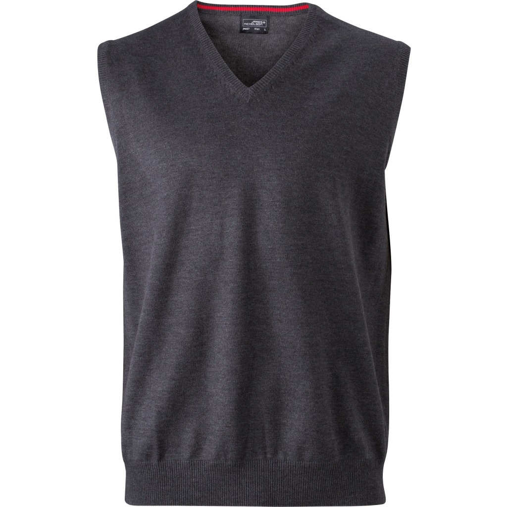Herren Strickweste mit V-Ausschnitt Daiber | JN 657 1 Herren Strickweste mit V-Ausschnitt Daiber | JN 657
