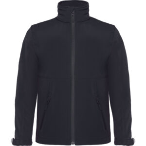 Kinder 3-lagige Softshell-Jacke B&C | Hooded Softshell /kids