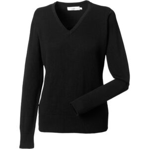 Damen Strickpullover mit V-Ausschnitt Russell | 710F
