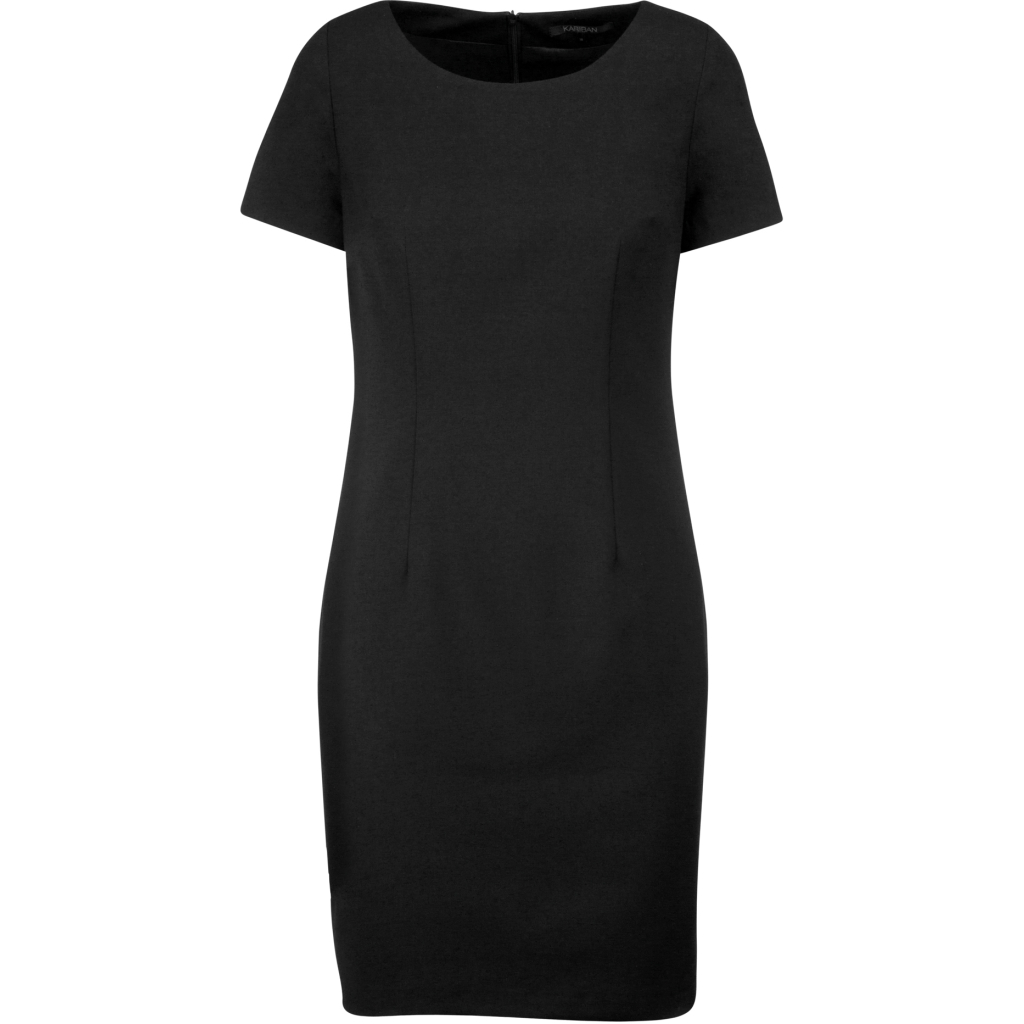 Kleid mit kurzen Ärmeln Kariban | K 500 1 Kleid mit kurzen Ärmeln Kariban | K 500