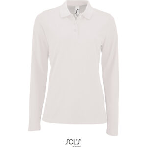 Damen Piqué Polo mit langen Ärmeln SOL'S | Perfect LSL Women