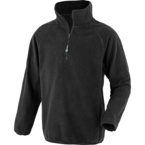 Kinder-Mikrofleece-Sweatshirt mit 1/4-Reißverschluss Result Recycled | R 905J