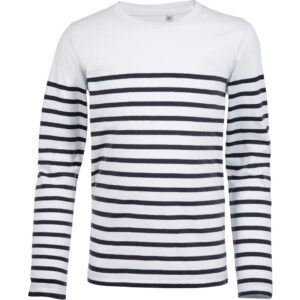 Kinder gestreiftes Langarmshirt SOL'S | Matelot LSL Kids