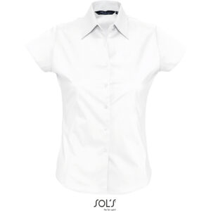 Elastische Bluse mit kurzen Ärmeln SOL'S | Excess