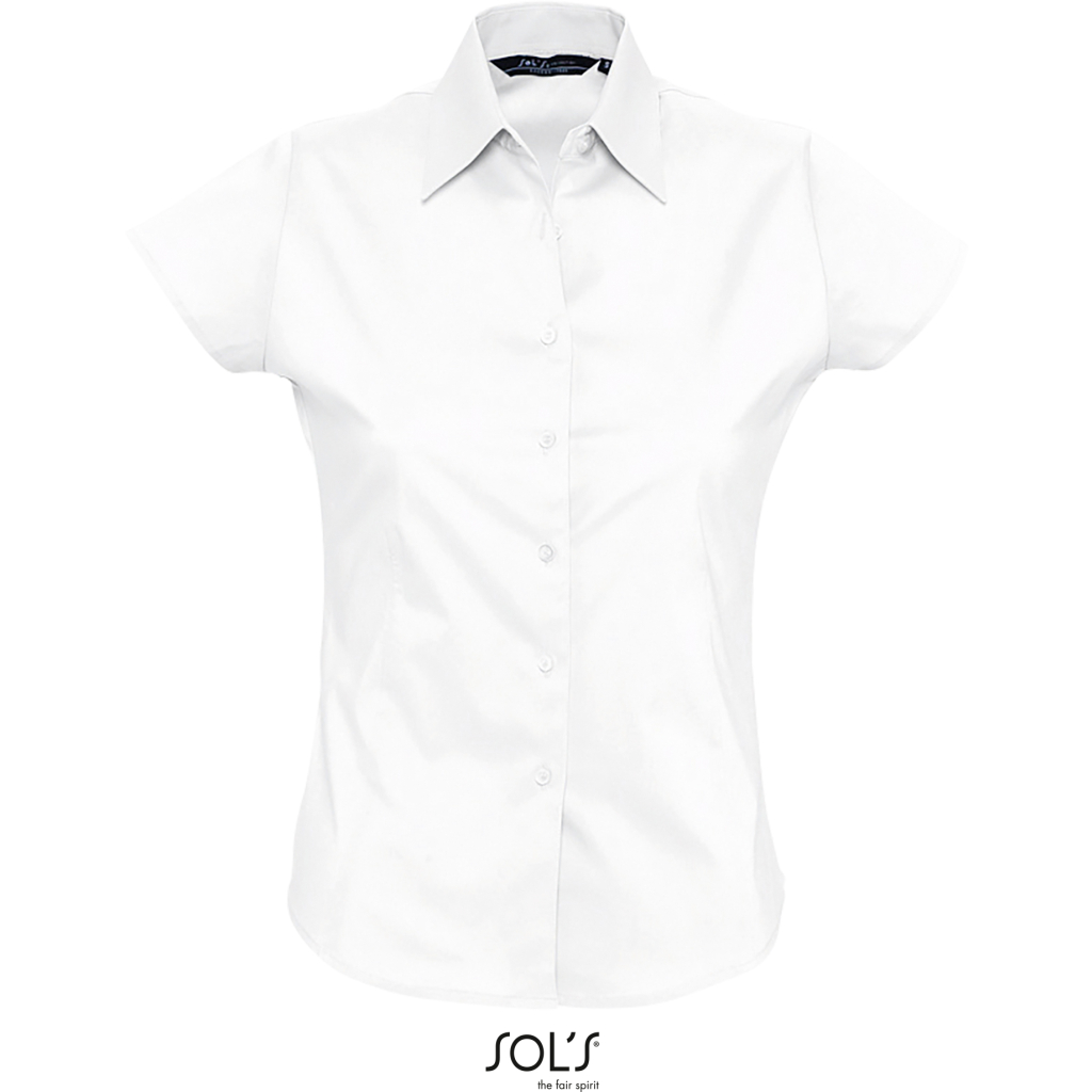 Elastische Bluse mit kurzen Ärmeln SOL'S | Excess 1 Elastische Bluse mit kurzen Ärmeln SOL'S | Excess