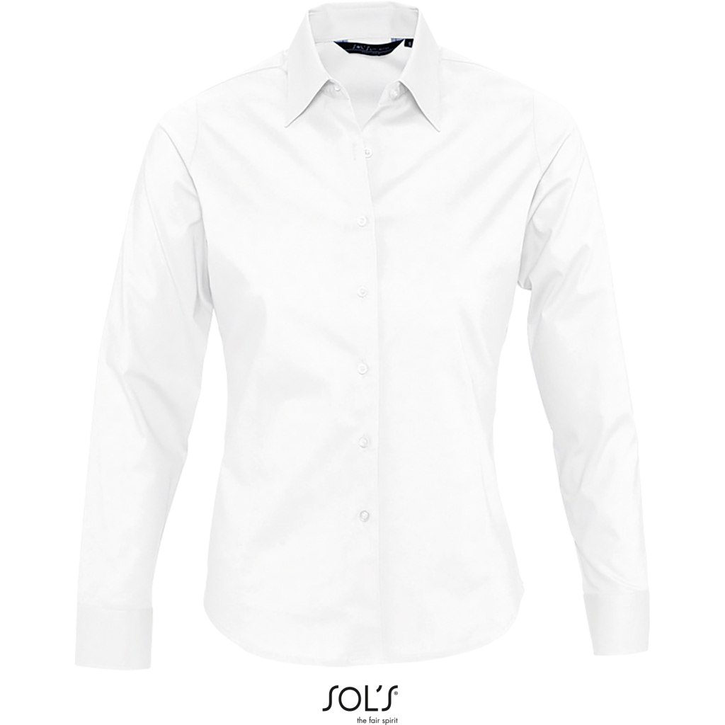 Elastische Bluse mit langen Ärmeln SOL'S | Eden 1 Elastische Bluse mit langen Ärmeln SOL'S | Eden