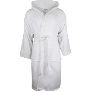 Bademantel mit Kapuze The One | Velour-Bademantel