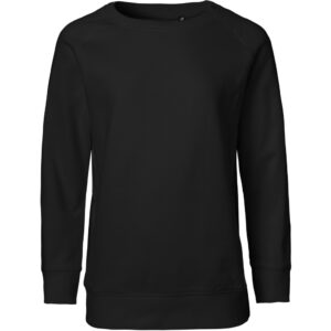 Kinder-Raglansweatshirt aus Bio-Baumwolle Neutral | O 33001