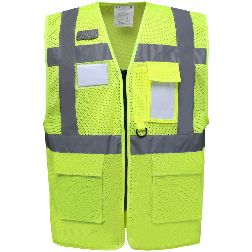 Hi-Vis Netz-Sicherheitsweste Yoko | HVW 820 1 Hi-Vis Netz-Sicherheitsweste Yoko | HVW 820