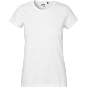 Damen T-Shirt aus schwerer Bio-Baumwolle Neutral | O 80001