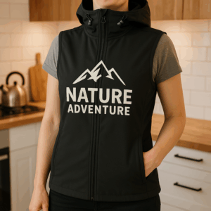 Damen 3-lagige Softshell-Weste B&C | Hooded Softshell Gilet /women 3 Damen 3-lagige Softshell-Weste B&C | Hooded Softshell Gilet /women