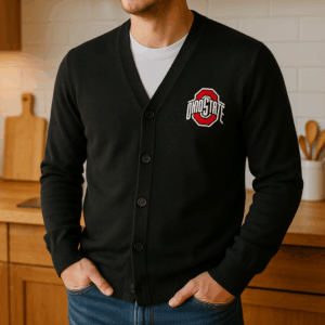 Herren Strickcardigan mit V-Ausschnitt Russell | 715M 2 Herren Strickcardigan mit V-Ausschnitt Russell | 715M