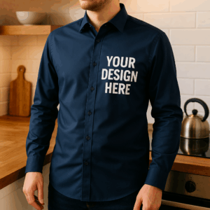 Mikro-Köperhemd mit langen Ärmeln NEOBLU | Blaise Men 2 Mikro-Köperhemd mit langen Ärmeln NEOBLU | Blaise Men