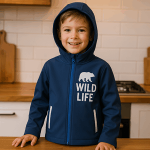 Kinder 3-lagige Softshell-Jacke mit Kapuze Result | R 224JY 2 Kinder 3-lagige Softshell-Jacke mit Kapuze Result | R 224JY