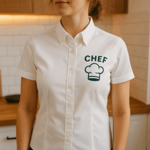 Oxford-Bluse mit kurzen Ärmeln Kustom Kit | KK 701 (26-28) 2 Oxford-Bluse mit kurzen Ärmeln Kustom Kit | KK 701 (26-28)