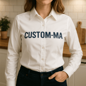 Oxford-Bluse mit langen Ärmeln Kustom Kit | KK 702 (26-28) 2 Oxford-Bluse mit langen Ärmeln Kustom Kit | KK 702 (26-28)