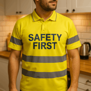 Reflektierendes T-Shirt - Poloshirt 2 Reflektierendes T-Shirt - Poloshirt