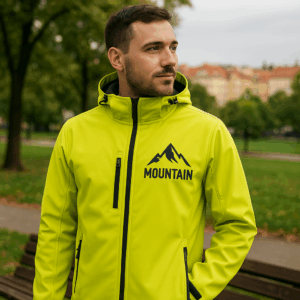 Herren Softshell-Jacke mit Kapuze 3 Herren Softshell-Jacke mit Kapuze