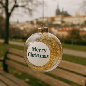 Weihnachtskugel für den Baum 3 Weihnachtskugel für den Baum
