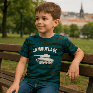 Kinder T-Shirt CAMOUFLAGE 3 Kinder T-Shirt CAMOUFLAGE