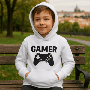 Kinder Kapuzenpullover B&C | ID.333 Hoodie /kids 3 Kinder Kapuzenpullover B&C | ID.333 Hoodie /kids