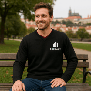 Herrenpullover mit V-Ausschnitt Daiber | JN 659 3 Herrenpullover mit V-Ausschnitt Daiber | JN 659
