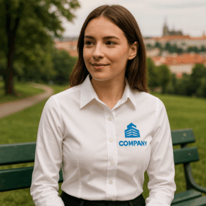 Oxford-Bluse mit langen Ärmeln Kustom Kit | KK 702 (6-24) 3 Oxford-Bluse mit langen Ärmeln Kustom Kit | KK 702 (6-24)