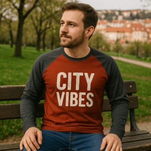 Street T-Shirt mit langem Arm UNISEX 3 Street T-Shirt mit langem Arm UNISEX