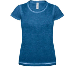 Damen T-Shirt Medium Fit B&C | DNM Plug In /women