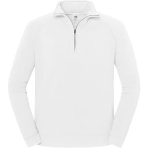 Schwerer Pullover mit 1/4-Reißverschluss F.O.L. | Iconic Premium Zip Neck Sweat