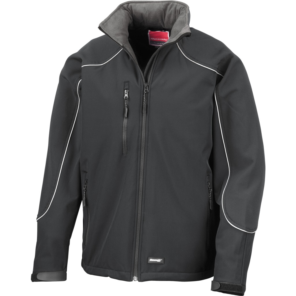 3-lagige Softshell-Jacke "IceFell" mit Kapuze Result | R 118X 1 3-lagige Softshell-Jacke "IceFell" mit Kapuze Result | R 118X
