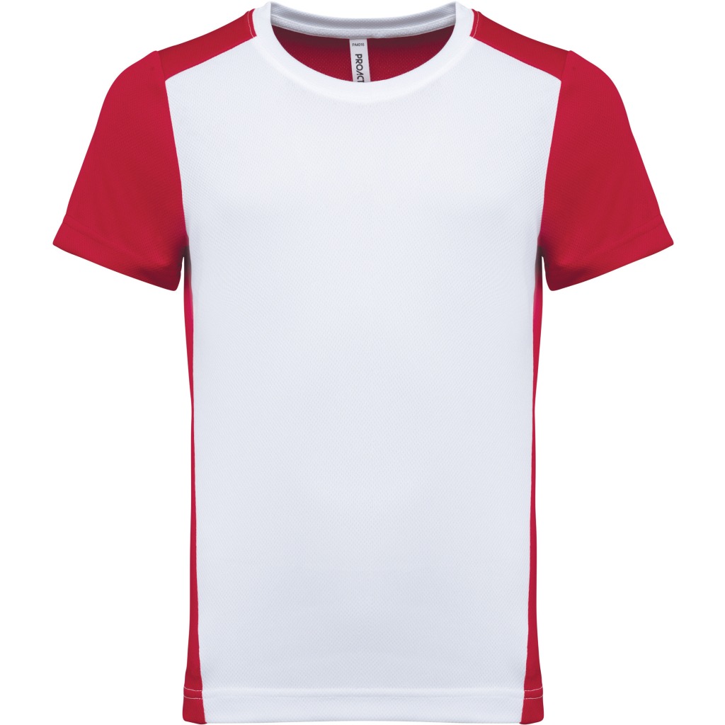 Kinder Kontrast-Sportshirt Kariban ProAct | PA 4016 1 Kinder Kontrast-Sportshirt Kariban ProAct | PA 4016