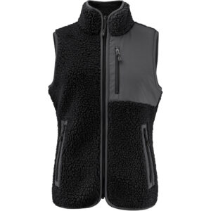 Damen Fleeceweste Sherpa "Two-Tone" James Harvest | Kingsley Fleece Vest Women