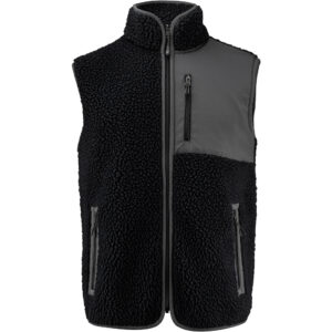 Herren Fleece-Weste Sherpa "Two-Tone" James Harvest | Kingsley Fleece Vest Men