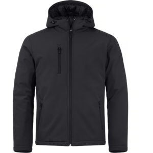 Herren gefütterte Softshell-Jacke mit Kapuze Clique | Padded Hooded Softshell Men