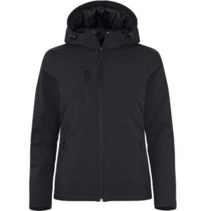 Damen gefütterte Softshell-Jacke mit Kapuze Clique | Padded Hooded Softshell Women